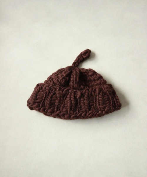 Nine Tailor（ナインテイラー）の「Nine Tailor Cockscomb Watch (N-1549)（ニットキャップ/ビーニー・メンズ・ブラウン/ブラック/アイボリー・FREE）」の11枚目の写真