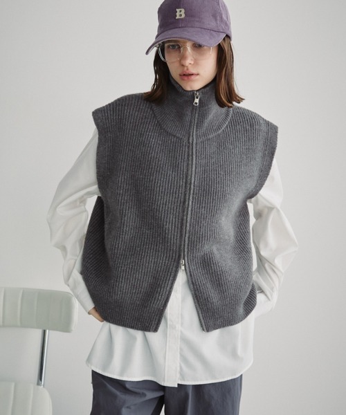 Auntie Rosa Holiday（アンティローザホリデー）の「オーバーサイズレギュラーカラーシャツ（シャツ/ブラウス・レディース・ネイビー/その他/オフホワイト/チャコールグレー/ブルー/ピンク/ストライプ・FREE）」の10枚目の写真