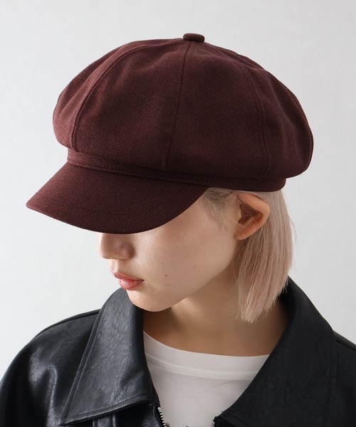 SpRay（スプレイ）の「キャスケット（キャスケット・レディース・ブラック/グレー/ボルドー・FREE）」の3枚目の写真