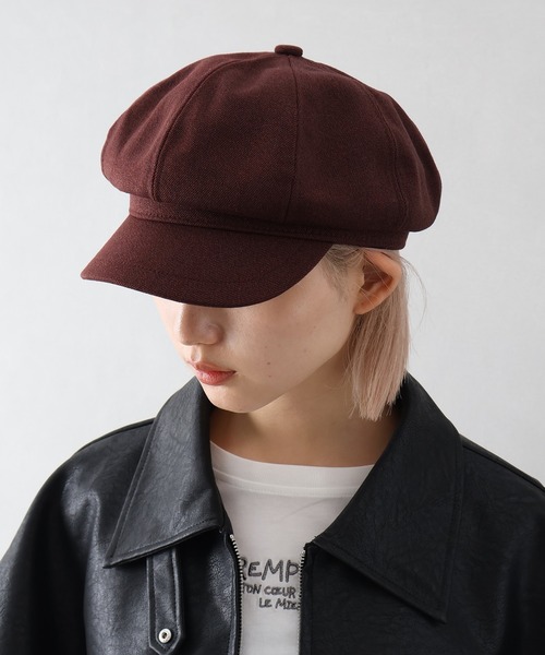 SpRay（スプレイ）の「キャスケット（キャスケット・レディース・ブラック/グレー/ボルドー・FREE）」の9枚目の写真