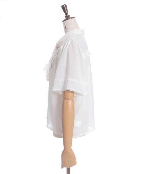 axes femme（アクシーズファム）の「レース使いリボンブラウス（シャツ/ブラウス・レディース・ブラック/レッド/キナリ・FREE）」の22枚目の写真