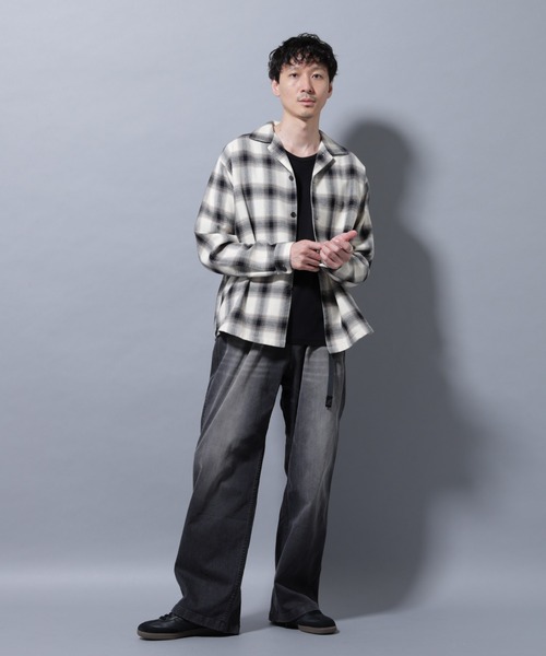 Gramicci(グラミチ)の「Gramicci/別注 BUGGY DENIM PANT(デニムパンツ・メンズ・ブラック/インディゴブルー/ブルー・S/M/L)」の21枚目の写真