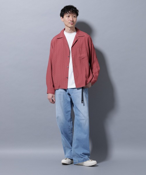 Gramicci(グラミチ)の「Gramicci/別注 BUGGY DENIM PANT(デニムパンツ・メンズ・ブラック/インディゴブルー/ブルー・S/M/L)」の12枚目の写真