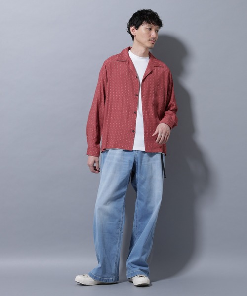 Gramicci(グラミチ)の「Gramicci/別注 BUGGY DENIM PANT(デニムパンツ・メンズ・ブラック/インディゴブルー/ブルー・S/M/L)」の13枚目の写真
