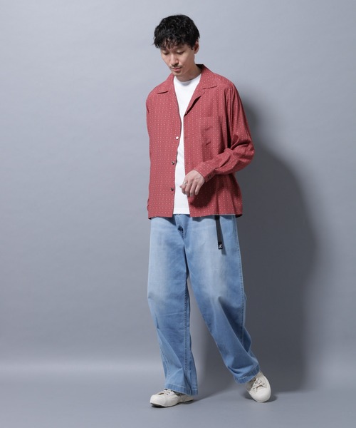 Gramicci(グラミチ)の「Gramicci/別注 BUGGY DENIM PANT(デニムパンツ・メンズ・ブラック/インディゴブルー/ブルー・S/M/L)」の14枚目の写真