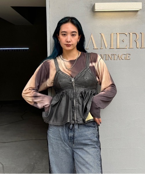 【うに】ameri アメリ　キャミソール うに】ameri アメリ キャミソール Ameri（アメリ）の「CUP IN