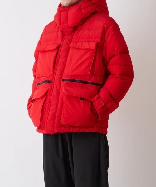 WHITE MOUNTAINEERING（ホワイトマウンテニアリング）の「White Mountaineering WM × TAION RIPSTOP DOWN JACKET (WM573209)（その他アウター・メンズ・レッド・3）」の4枚目の写真