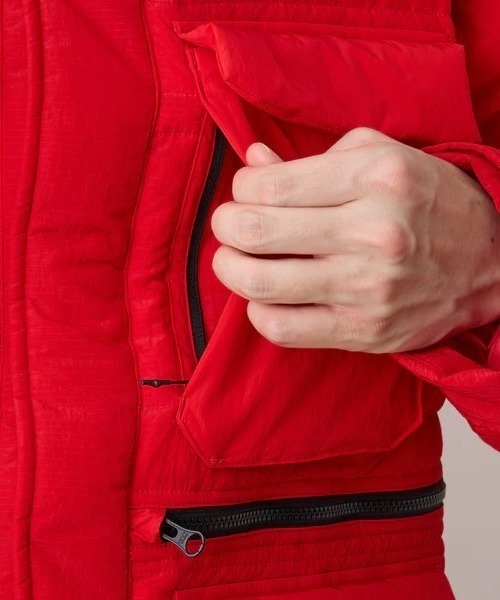 WHITE MOUNTAINEERING（ホワイトマウンテニアリング）の「White Mountaineering WM × TAION RIPSTOP DOWN JACKET (WM573209)（その他アウター・メンズ・レッド・3）」の7枚目の写真