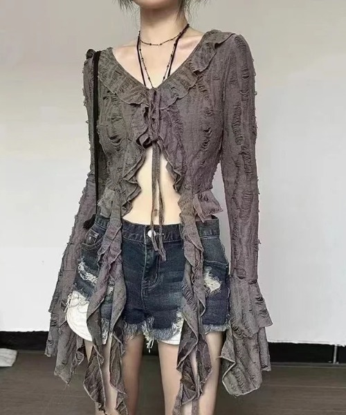 セール】【5色展開】グランジフェアリー トップス / Grunge