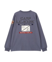 CAMP LEJEUNE PATCHED L/S T-SHIRT / キャンプレジューン パッチ 長袖Tシャツ / AVIREX / アヴィレックス