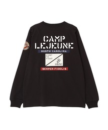 CAMP LEJEUNE PATCHED L/S T-SHIRT / キャンプレジューン パッチ 長袖Tシャツ / AVIREX / アヴィレックス