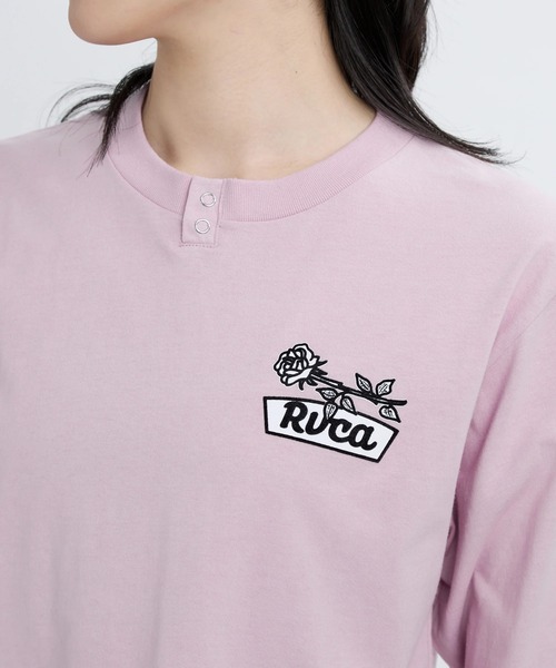 RVCA(ルーカ)の「RVCA レディース COSTA CROPPED LS TEE ロンT 【2025年秋冬モデル】/ルーカバックプリントショート丈長袖ロンT(Tシャツ/カットソー・レディース・ホワイト/ブラック/ピンク・SMALL/MEDIUM)」の13枚目の写真