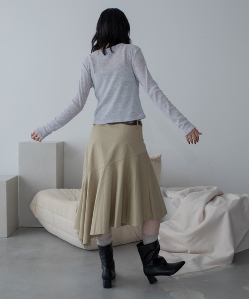 ツイストスラブシアートップス/2way（Tシャツ/カットソー）｜VACANCY