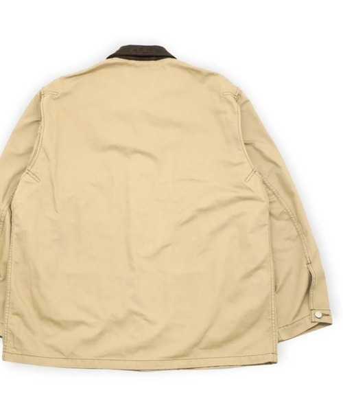 MATSUFUJI(マツフジ)の「【MATSUFUJI】 Connected Pockets Denim Jacket(カバーオール・メンズ・ベージュ・2/3)」の6枚目の写真