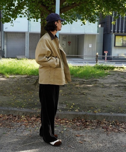MATSUFUJI(マツフジ)の「【MATSUFUJI】 Connected Pockets Denim Jacket(カバーオール・メンズ・ベージュ・2/3)」の8枚目の写真