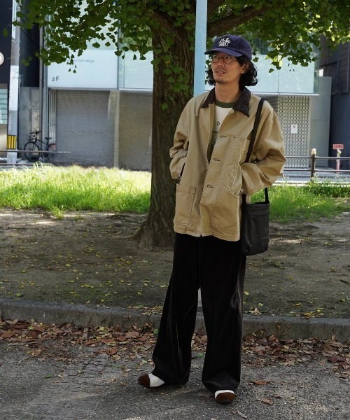 MATSUFUJI(マツフジ)の「【MATSUFUJI】 Connected Pockets Denim Jacket(カバーオール・メンズ・ベージュ・2/3)」の7枚目の写真