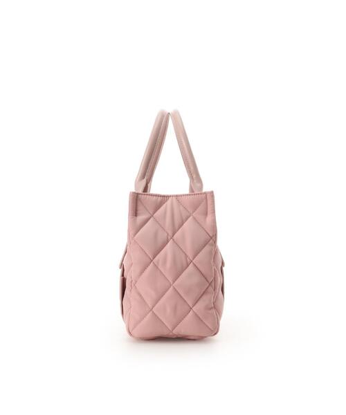 & chouette(アンドシュエット)の「ダイヤ型キルティングハンドバッグ(ハンドバッグ・レディース・カーキ/ピンクベージュ/ダルブルー系/ブラック・FREE)」の11枚目の写真