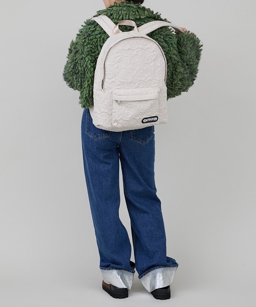 CONTROL FREAK / CTFK(コントロールフリーク)の「CONTROL FREAK(コントロールフリーク)【OUTDOOR PRODUCTS×CONTROL FREAK】ペイズリーキルトバッグパック(バックパック/リュック・レディース・ブラック/カーキ/ベージュ・FREE)」の10枚目の写真