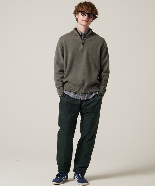 Eddie Bauer(エディーバウアー)の「クォータージップ モックセーター(ニット/セーター・メンズ・ダークオレンジ/ネイビー/グレー・XL/M/S/XXL/L)」の4枚目の写真