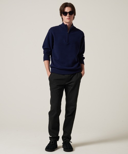 Eddie Bauer(エディーバウアー)の「クォータージップ モックセーター(ニット/セーター・メンズ・ダークオレンジ/ネイビー/グレー・XL/M/S/XXL/L)」の6枚目の写真