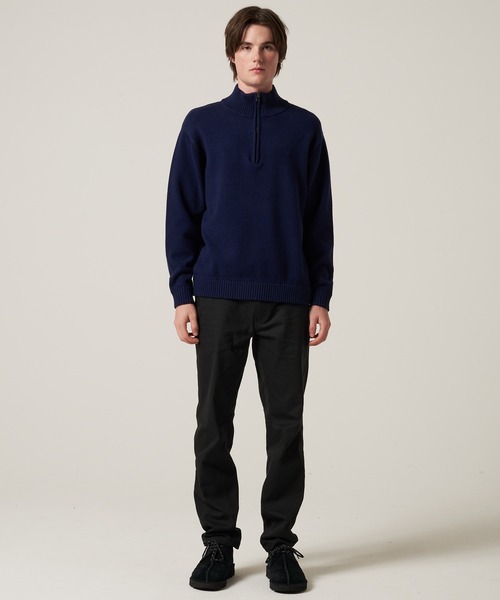 Eddie Bauer(エディーバウアー)の「クォータージップ モックセーター(ニット/セーター・メンズ・ダークオレンジ/ネイビー/グレー・XL/M/S/XXL/L)」の5枚目の写真