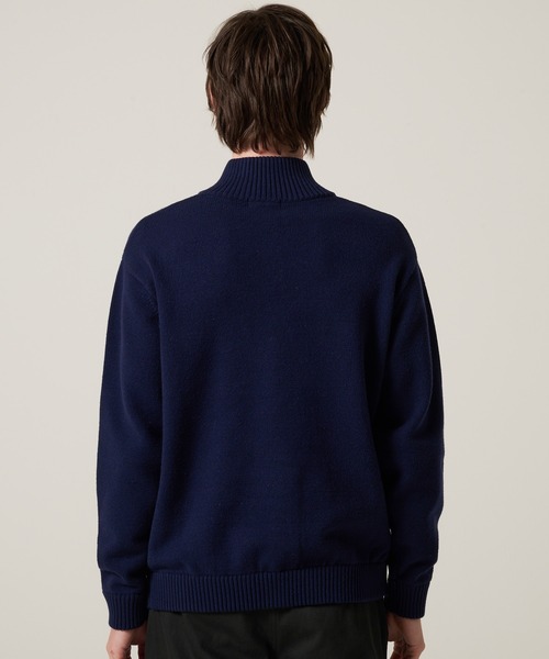 Eddie Bauer(エディーバウアー)の「クォータージップ モックセーター(ニット/セーター・メンズ・ダークオレンジ/ネイビー/グレー・XL/M/S/XXL/L)」の13枚目の写真