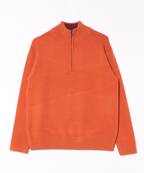 Eddie Bauer(エディーバウアー)の「クォータージップ モックセーター(ニット/セーター・メンズ・ダークオレンジ/ネイビー/グレー・XL/M/S/XXL/L)」の21枚目の写真