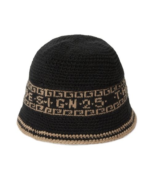 thisisneverthat（ディスイズネバーザット）の「Crochet Bucket Hat（ハット・メンズ・ブラウン/ブラック/アイボリー/オリーブ・FREE）」の8枚目の写真