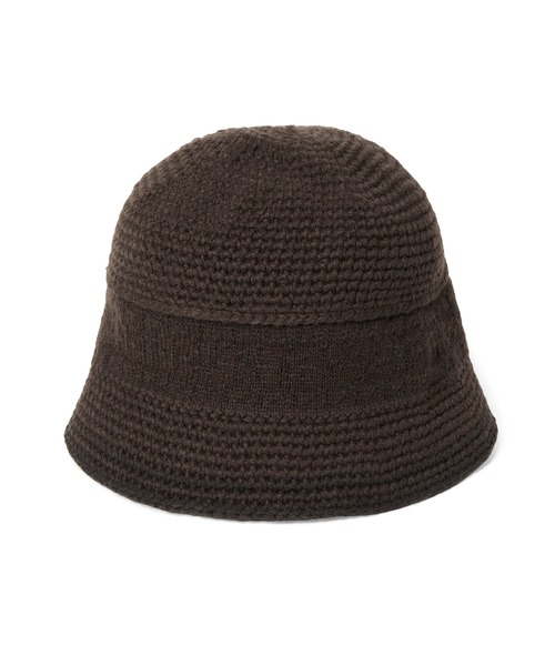 thisisneverthat（ディスイズネバーザット）の「Crochet Bucket Hat（ハット・メンズ・ブラウン/ブラック/アイボリー/オリーブ・FREE）」の9枚目の写真