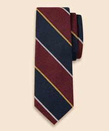 ブルックスブラザーズ　BROOKS BROTHERS　赤　ストライプ　ネクタイ BROOKS BROTHERS｜ブルックスブラザーズのネクタイ（レッド/赤色