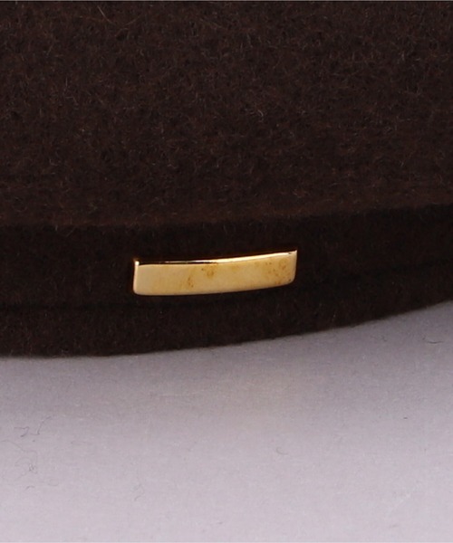 CA4LA（カシラ）の「ADJUSTED（ハンチング/ベレー帽・レディース・ブラウン/ブラック/ホワイト/ネイビー・ONESIZE）」の8枚目の写真