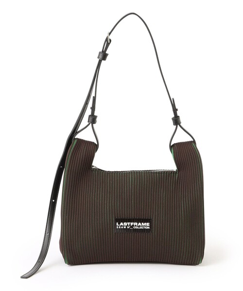 LASTFRAME（ラストフレーム）の「【LASTFRAME/ラストフレーム】ラップバッグ WRAP BAG SMALL L25403（ショルダーバッグ・レディース・ブラウン系その他6/ブラック・FREE）」の2枚目の写真