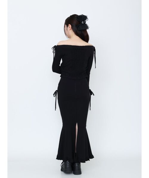 EATME（イートミー）の「BIGシアーリボンヘアクリップ（バレッタ/ヘアクリップ・レディース・ブラック/オフホワイト・FREE）」の14枚目の写真