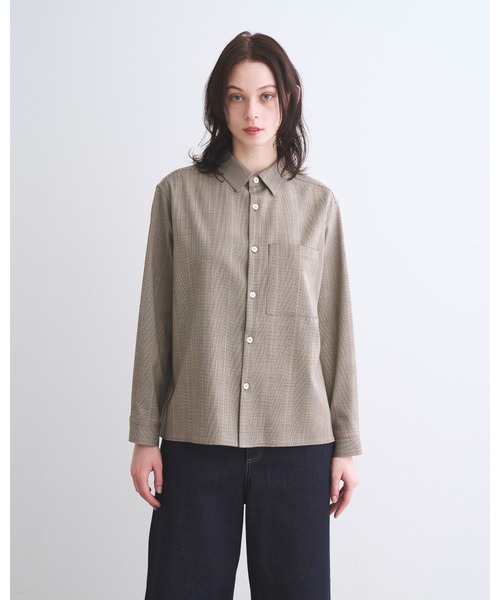 Traditional Weatherwear(トラディショナルウェザーウェア)の「NORWICH(シャツ/ブラウス・レディース・ブラウン系その他・SMALL)」の1枚目の写真