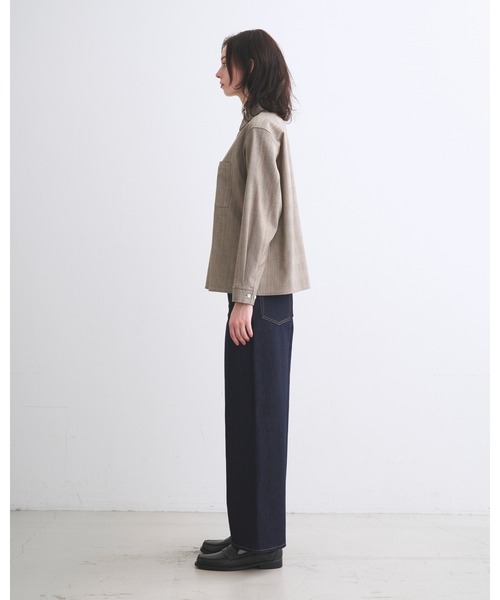 Traditional Weatherwear(トラディショナルウェザーウェア)の「NORWICH(シャツ/ブラウス・レディース・ブラウン系その他・SMALL)」の3枚目の写真
