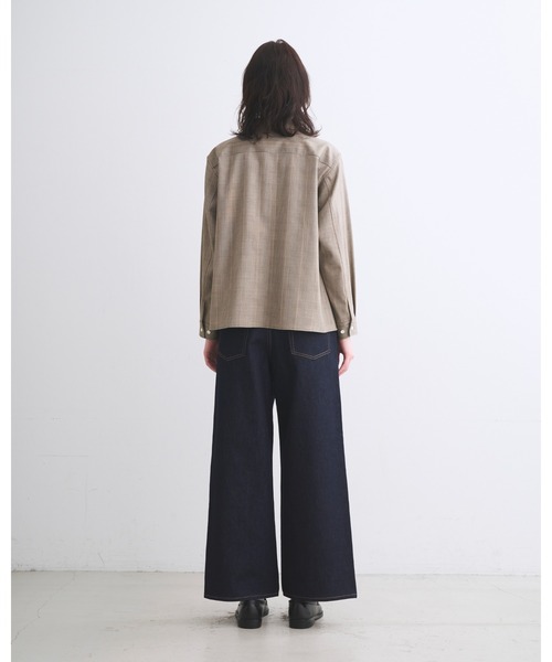 Traditional Weatherwear(トラディショナルウェザーウェア)の「NORWICH(シャツ/ブラウス・レディース・ブラウン系その他・SMALL)」の4枚目の写真