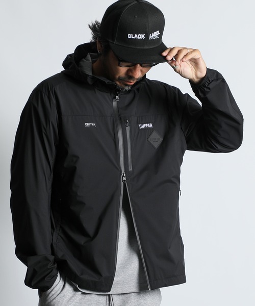 BLACK LABEL〕PERTEX SHIELD LIGHT SHELL PARKA：セットアップ 2層構造