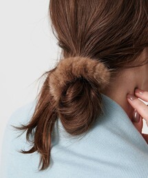 UNITED ARROWS(ユナイテッドアローズ)のミンク ヘアタイ(シュシュ)