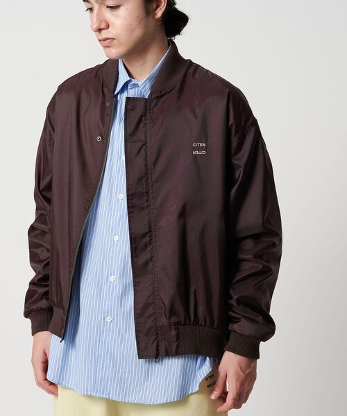 CITEN（シテン）の「＜CITEN＞バルーンジップブルゾン（ブルゾン・メンズ・ブラック/ダークブラウン・M/L）」の22枚目の写真