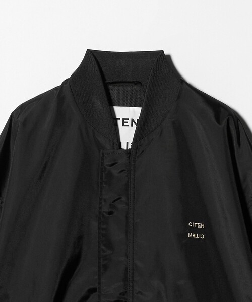CITEN（シテン）の「＜CITEN＞バルーンジップブルゾン（ブルゾン・メンズ・ブラック/ダークブラウン・M/L）」の9枚目の写真