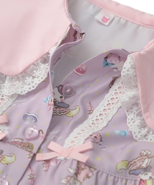 coeur a coeur(クーラクール)の「coeur a coeur ワンピース(ワンピース・キッズ・パープル/ピンク・90cm/100cm/110cm/120cm)」の22枚目の写真
