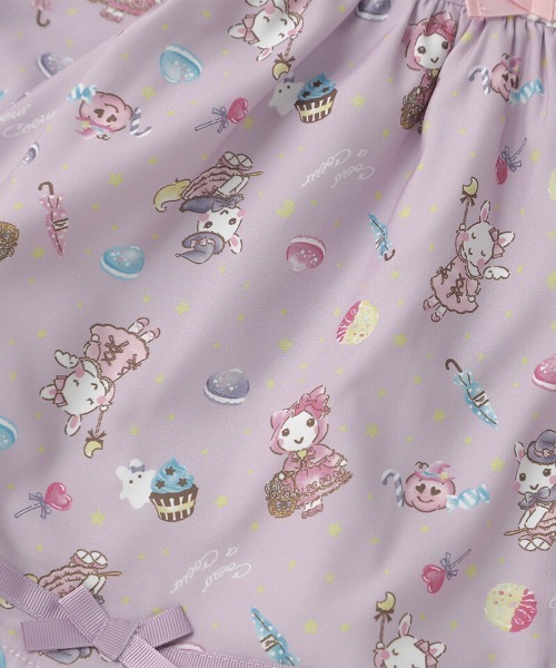 coeur a coeur(クーラクール)の「coeur a coeur ワンピース(ワンピース・キッズ・パープル/ピンク・90cm/100cm/110cm/120cm)」の18枚目の写真