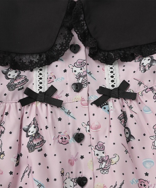 coeur a coeur(クーラクール)の「coeur a coeur ワンピース(ワンピース・キッズ・パープル/ピンク・90cm/100cm/110cm/120cm)」の17枚目の写真