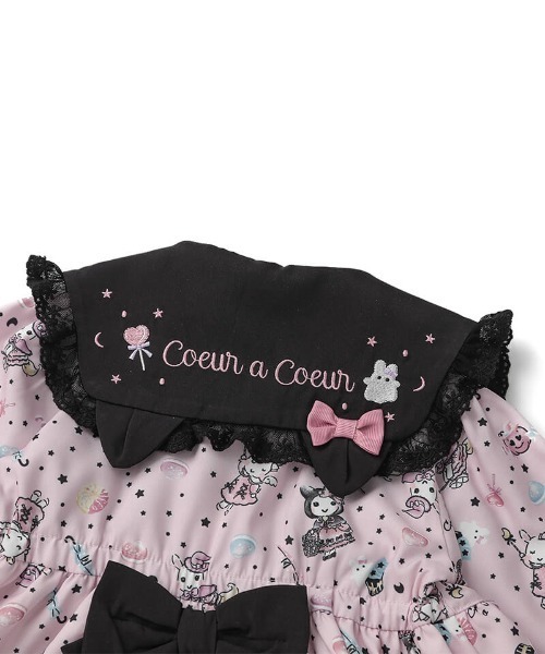 coeur a coeur(クーラクール)の「coeur a coeur ワンピース(ワンピース・キッズ・パープル/ピンク・90cm/100cm/110cm/120cm)」の15枚目の写真