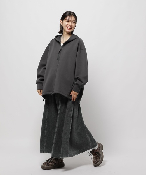 ライトダンボールZIPパーカー（パーカー）｜niko and（ニコアンド