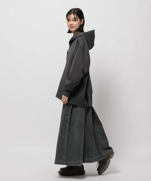 niko and × SPALDING ナイロン セットアップ　L 完売商品 ライトダンボールZIPパーカー（パーカー）｜niko and