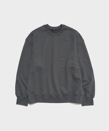 【CINOH/チノ】HELENE SWEAT ELBOW PATCH DETAIL PULLOVER