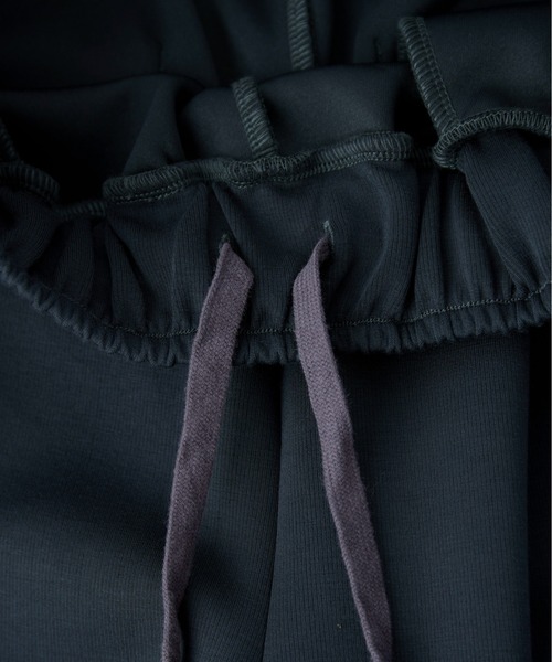 LA MARINE FRANCAISE（マリン フランセーズ）の「リブダンボールイージーパンツ（その他パンツ・レディース・ブラック/グレー/グリーン・0/1）」の12枚目の写真