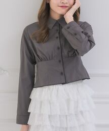 ems excite | ネクタイ付レースBL(シャツ/ブラウス)