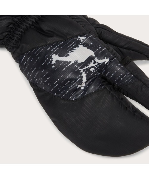 OAKLEY（オークリー）の「オークリー SKULL MITTEN 18.0 FW/グローブ/手袋/ゴルフコレクション/防風/撥水/OAKLEY（手袋・メンズ・ブラック/ホワイト・L/XL）」の5枚目の写真